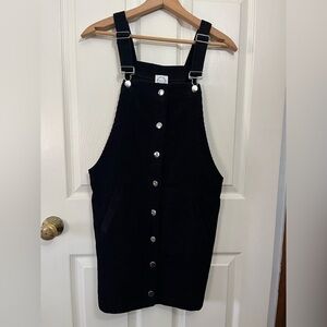 Blue Rain NWT Black Corduroy Mini Dress from Francesca’s